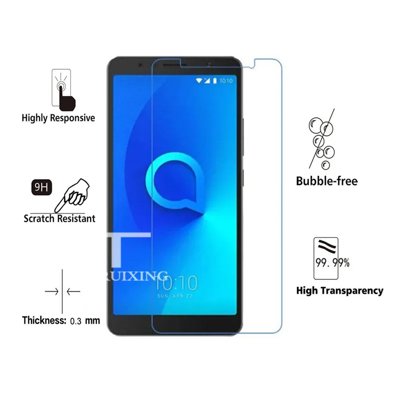 Закаленное стекло 9H для Alcatel 1X 5059A 5059D 5059I 5059J 5059T 5059X 5 3 " защитная пленка |