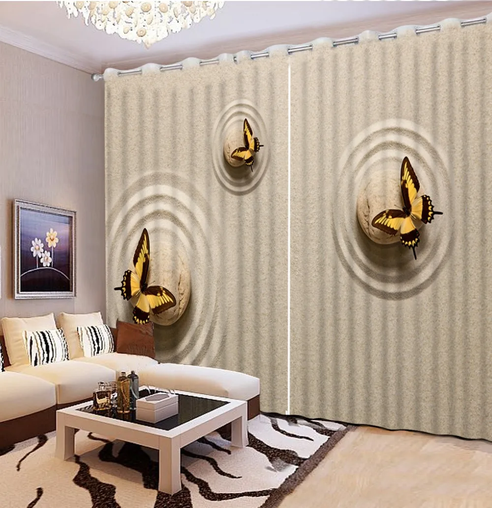 custom curtains 3d window curtain fashion window curtains 3D sand butterfly pebbles curtain styles for bedrooms
custom curtains 3d window curtain fashion window curtains 3D sand butterfly pebbles curtain styles for bedrooms