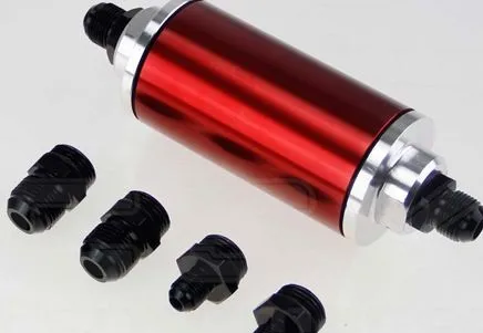 Free shipping high quality universal fuel filter ,steel filter and high performance with red BLACK body
Free shipping high quality universal fuel filter ,steel filter and high performance with red BLACK body