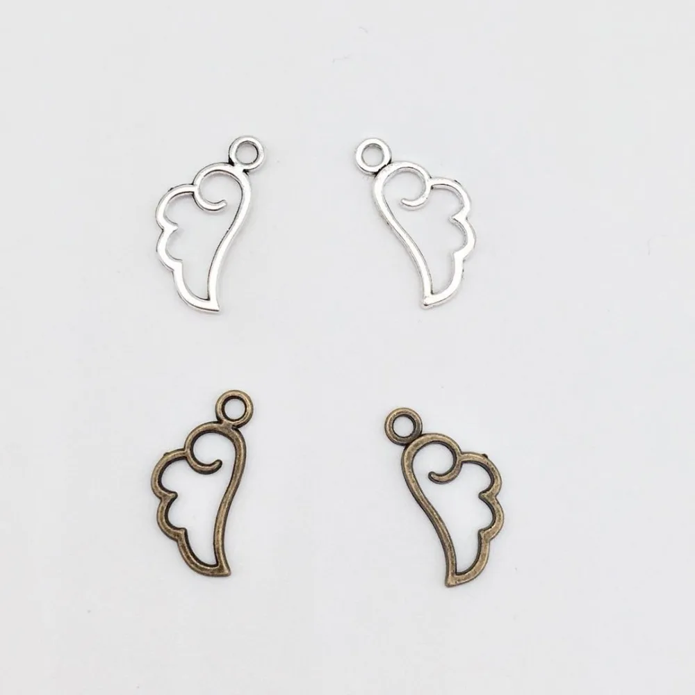 60 pcs Fashion wing charms Hollow tiny wing pandents for DIY necklace earring bracelet Jewelry Making
60 pcs Fashion wing charms Hollow tiny wing pandents for DIY necklace earring bracelet Jewelry Making