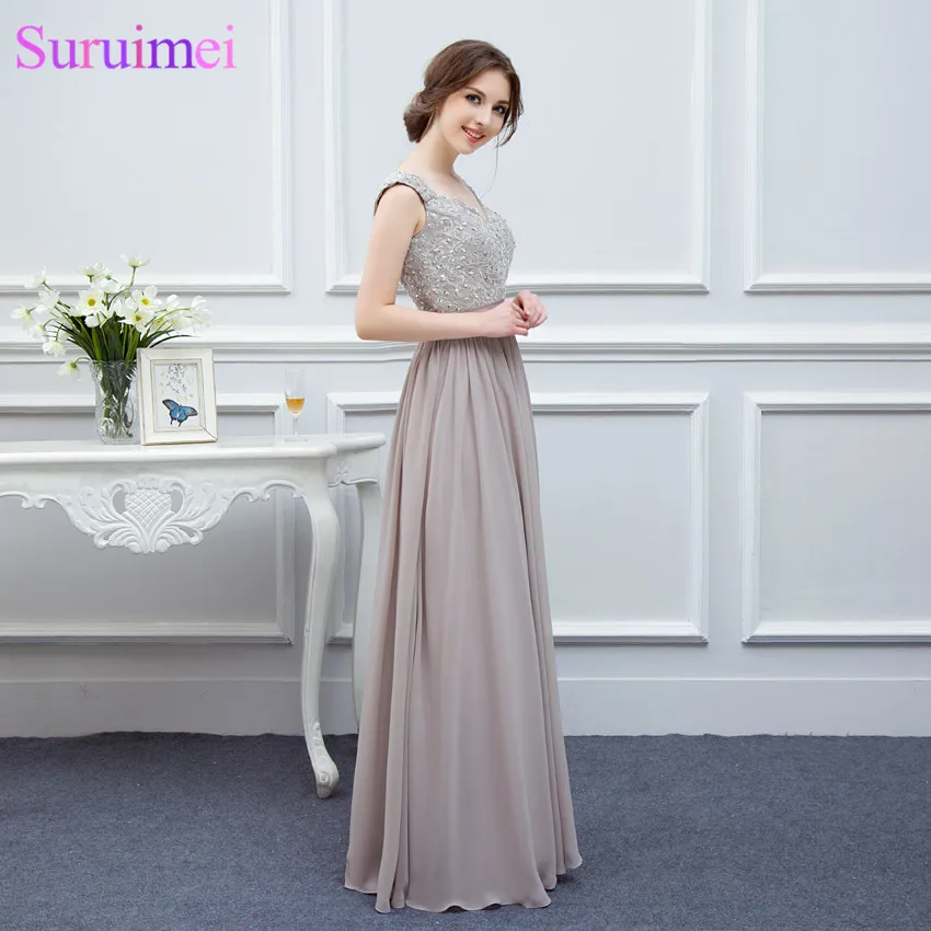 New Arrival Semi Formal Prom Dresses Long Floor Length Chiffon Prom Gown Vestidos De Cap Sleeves Back See Through
New Arrival Semi Formal Prom Dresses Long Floor Length Chiffon Prom Gown Vestidos De Cap Sleeves Back See Through
