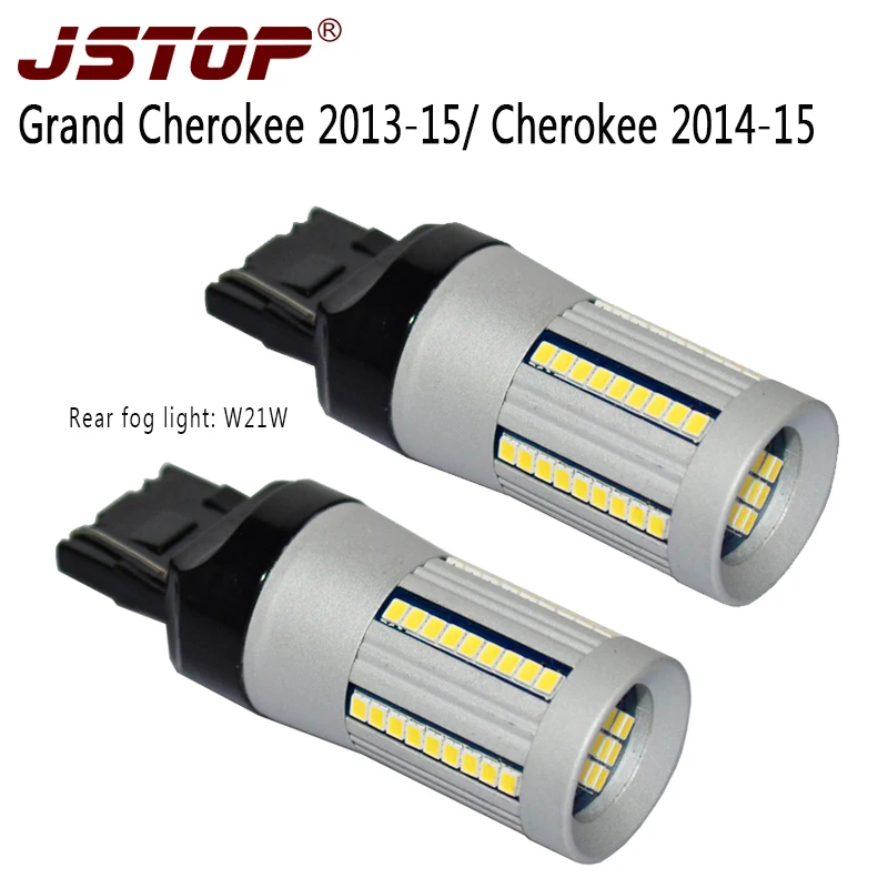 JSTOP 2pcs/set 1500LM led car Rear fog bulbs 100% No error 12-24V W21W 6000k 7440 Canbus auto exterior lamps led Rear fog Lights
JSTOP 2pcs/set 1500LM led car Rear fog bulbs 100% No error 12-24V W21W 6000k 7440 Canbus auto exterior lamps led Rear fog Lights