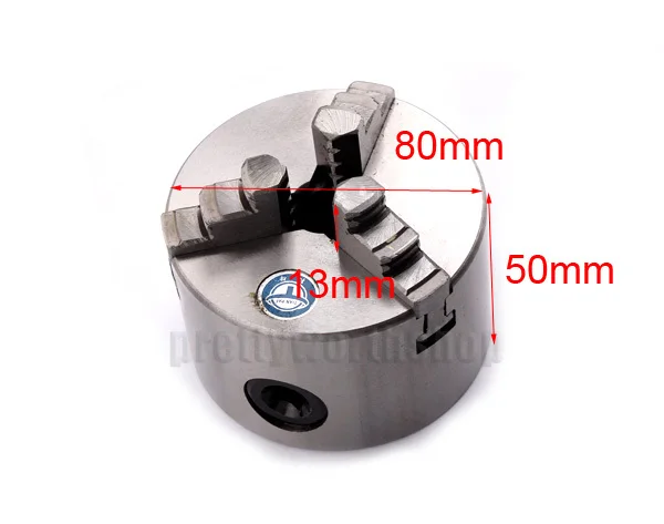 80mm 3-jaw Chuck Nema23 Stepper Motor Kit for CNC Router 4th Rotation Axis Lathe Machine | Инструменты