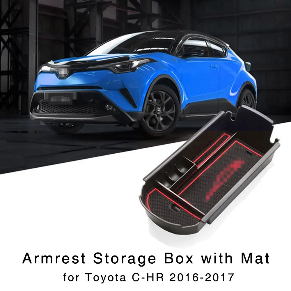 Armrest Storage Box for Toyota C-HR CHR 2016 2017 2018 2019 2020 2021 Interior Center Console Organizer Glove Holder Tray
Armrest Storage Box for Toyota C-HR CHR 2016 2017 2018 2019 2020 2021 Interior Center Console Organizer Glove Holder Tray