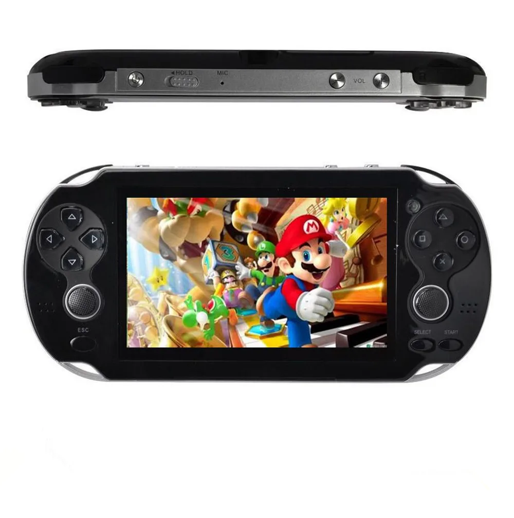 4 3 ''медиаплееры 8 GB 32 bit игры Встроенная портативная игровая консоль|video game consoles