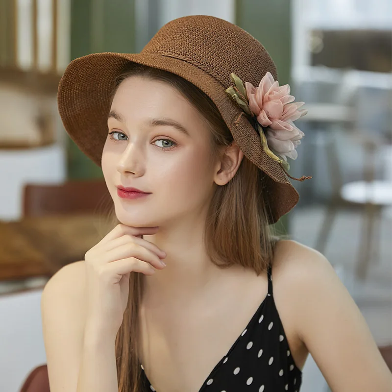Straw Hat Girl Summer Sun Protection Big Flower Cap Women Shopping Trip Travel Holiday Crochet Sunscreen Breathable Caps H6566
Straw Hat Girl Summer Sun Protection Big Flower Cap Women Shopping Trip Travel Holiday Crochet Sunscreen Breathable Caps H6566