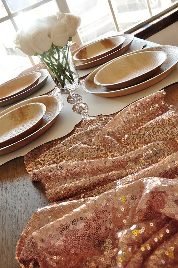 Free Shipping Rose Gold Table Runner Sequin Shiny Rose Gold Table Runner Wedding Hotel Dinner Table Runner Party Decoration
Free Shipping Rose Gold Table Runner Sequin Shiny Rose Gold Table Runner Wedding Hotel Dinner Table Runner Party Decoration