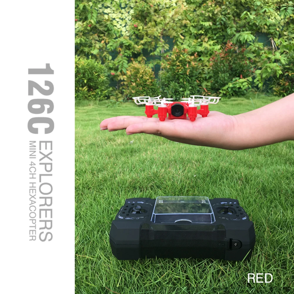 SBEGO 126C Spider Drone 2.4G 3D 6Axis Gyro RC Helicopter Roll One Key Return Dual Mode 4CH with 2MP HD Camera VS FQ777
SBEGO 126C Spider Drone 2.4G 3D 6Axis Gyro RC Helicopter Roll One Key Return Dual Mode 4CH with 2MP HD Camera VS FQ777