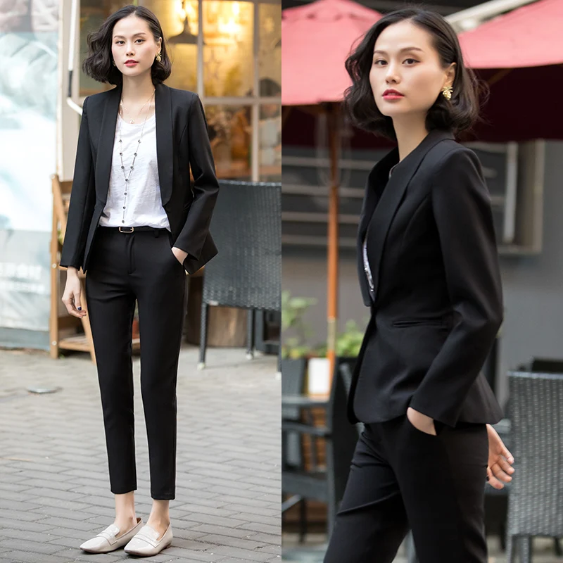 Suit Women blazer set Business Blazer Suit Set Slim Business Suits Women Pant Suits Fashion Ladies Office Work Wear
Suit Women blazer set Business Blazer Suit Set Slim Business Suits Women Pant Suits Fashion Ladies Office Work Wear
