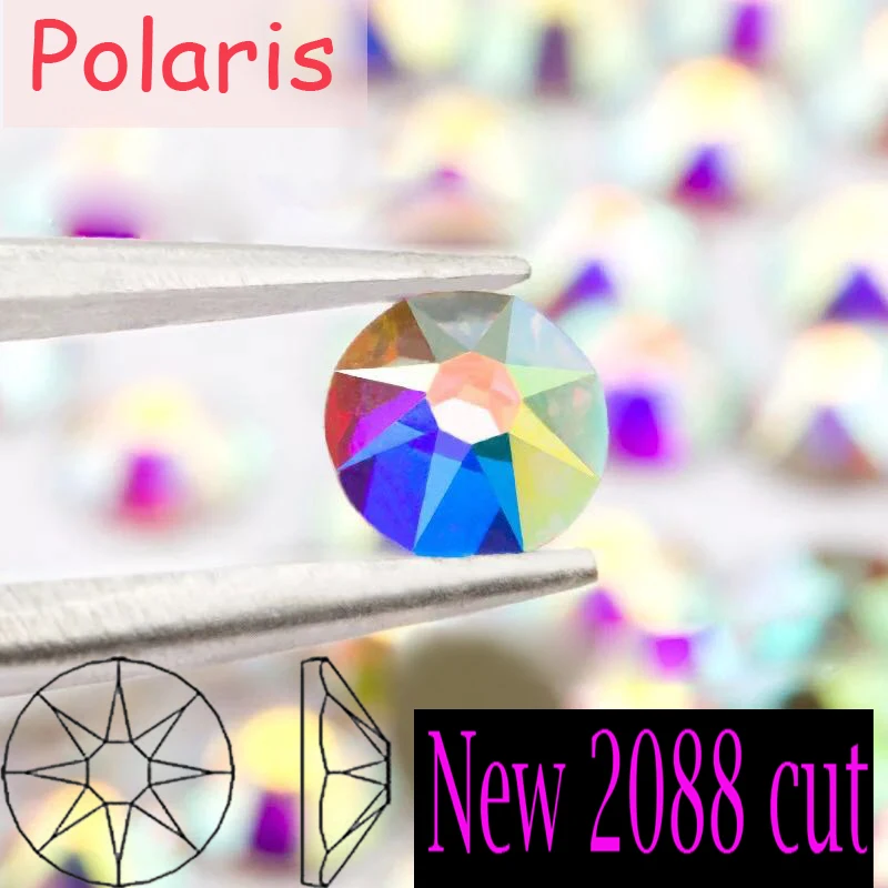 The Best Quality New 2088 Cut Non hotfix 16 facets Crystal AB Nail Art Rhinestones Golden Base for Luxury Decors Glue on
The Best Quality New 2088 Cut Non hotfix 16 facets Crystal AB Nail Art Rhinestones Golden Base for Luxury Decors Glue on