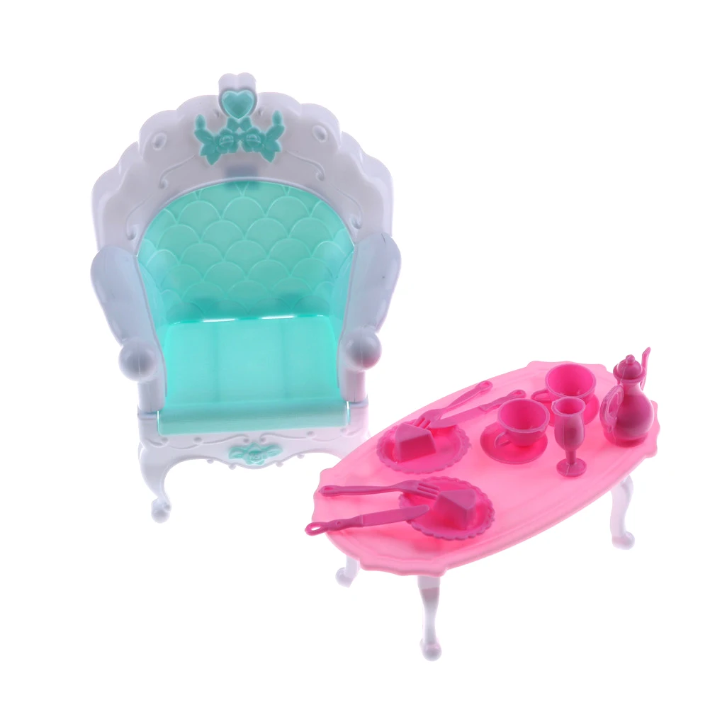1Set Doll Dining Table Set Kitchen Dinner Table Set For Girl Doll's House Furniture Doll Accessories DIY Toy
1Set Doll Dining Table Set Kitchen Dinner Table Set For Girl Doll's House Furniture Doll Accessories DIY Toy