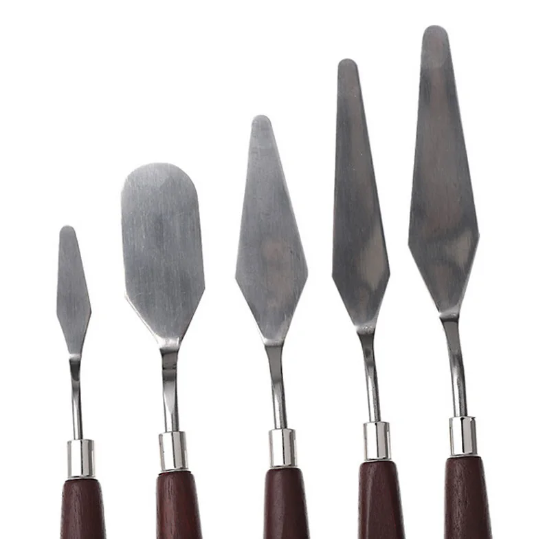 5piece/set Steel Mixed Palette Scraper Set Spatula Knives for Artist Oil Painting Painting Teaching Tools
5piece/set Steel Mixed Palette Scraper Set Spatula Knives for Artist Oil Painting Painting Teaching Tools