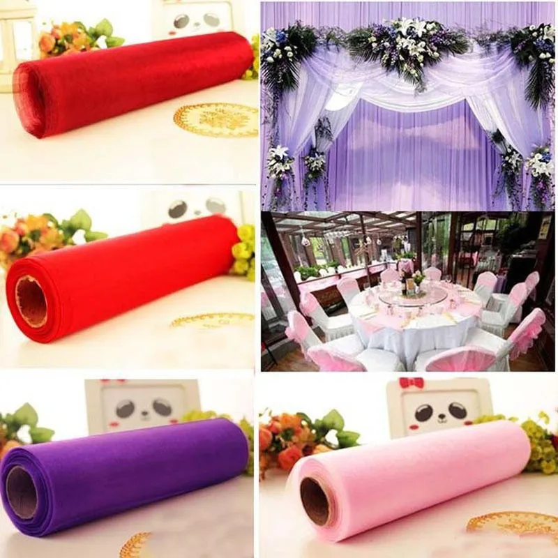 10pcs 5yards*48cm Tulle Roll Crystal Fabric Organza Tulle Roll Spool Wedding Decoration Birthday Party Baby Shower Total 50yards
10pcs 5yards*48cm Tulle Roll Crystal Fabric Organza Tulle Roll Spool Wedding Decoration Birthday Party Baby Shower Total 50yards