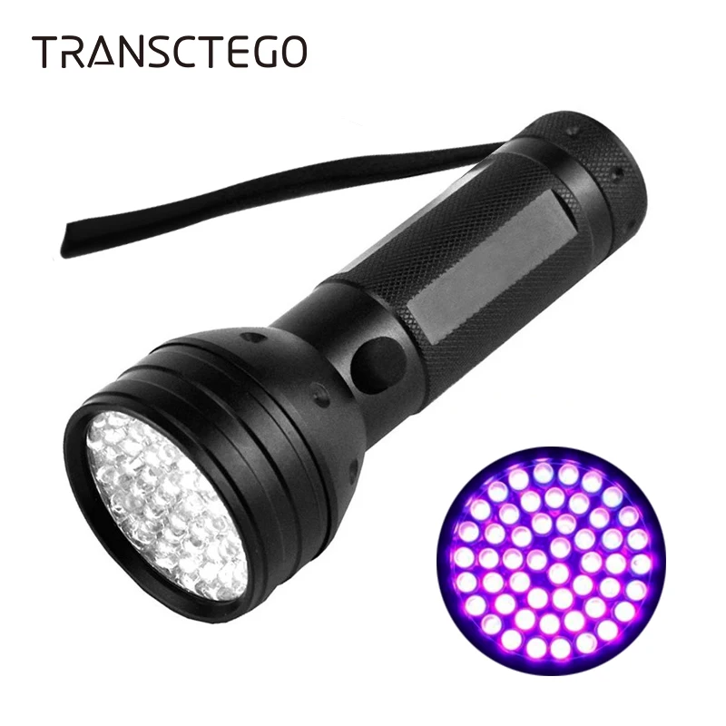 51 LED UV Flashlight Black Purple Light Ultraviolet Flashlight Torch Pet Urine Detector Dog Cat Stain Bug Fake Currency UV Light
51 LED UV Flashlight Black Purple Light Ultraviolet Flashlight Torch Pet Urine Detector Dog Cat Stain Bug Fake Currency UV Light