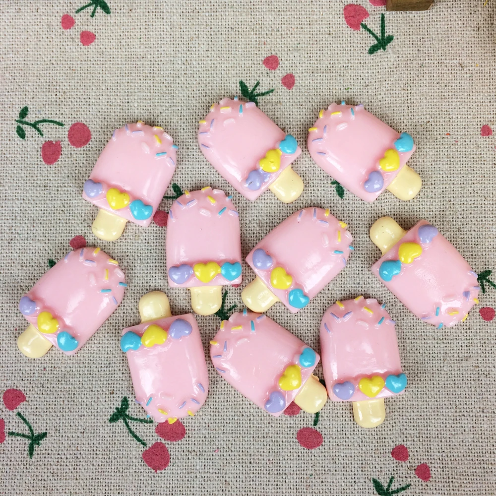 10Pieces Flat Back Resin Cabochon Artificial Cake DIY Flatback Embellishment Accessories Scrapbooking Craft Making:19*31mm
10Pieces Flat Back Resin Cabochon Artificial Cake DIY Flatback Embellishment Accessories Scrapbooking Craft Making:19*31mm