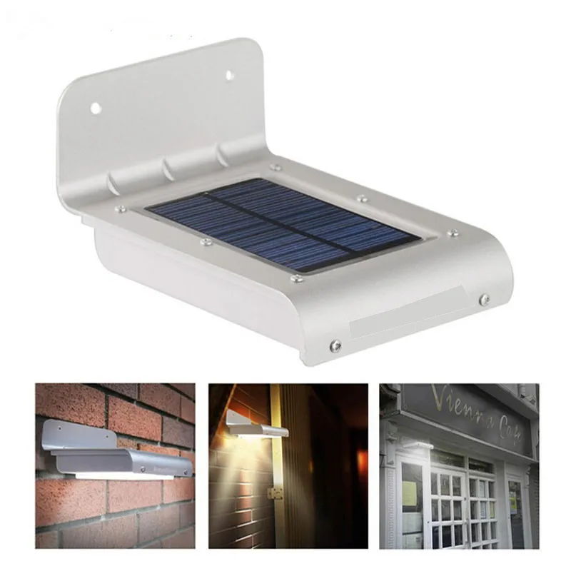 

LED Motion Sensor Light Waterproof Solar Powered Lamp Wall Mount Lamp Night Light for Outdoor Garden Patio Path Gutter Fence