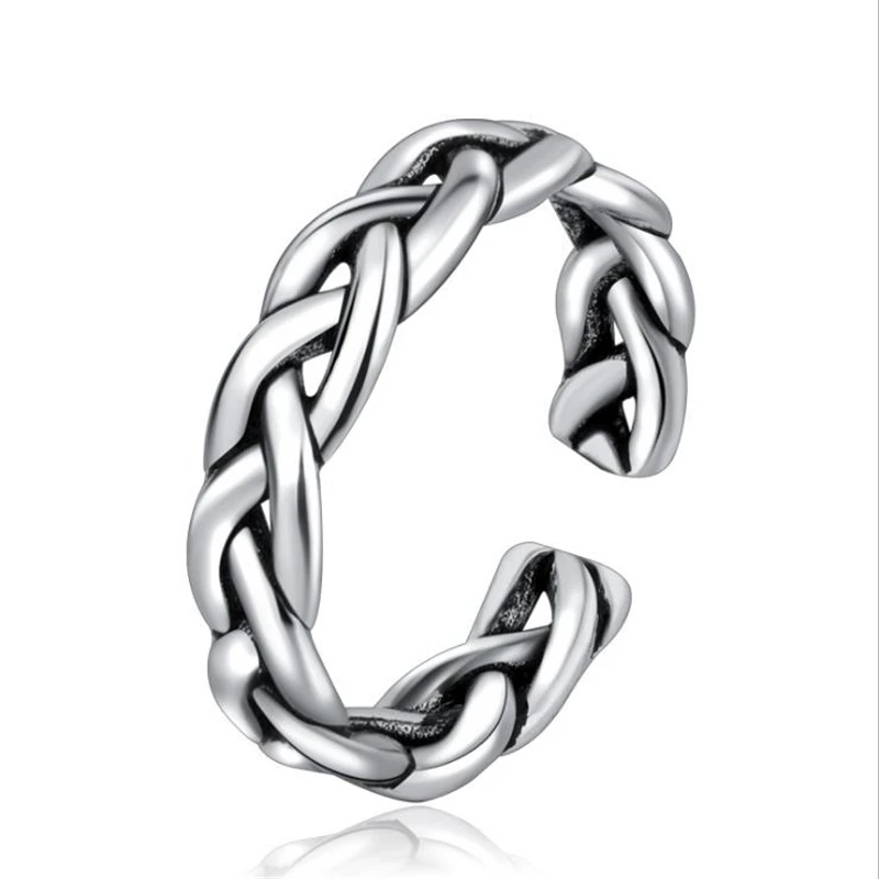 KOFSAC Hot Sale Fashion Thai 925 Sterling Silver Vintage Geometric Female Finger Rings For Women Wedding Party Silver Jewelry
KOFSAC Hot Sale Fashion Thai 925 Sterling Silver Vintage Geometric Female Finger Rings For Women Wedding Party Silver Jewelry