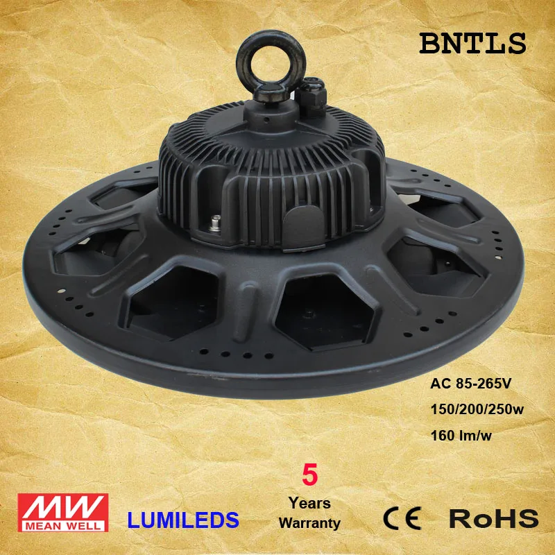 LED High Bay Light, Super Bright Commercial Lighting, 150W 200W HPS or MH Bulbs Equivalent, Waterproof, Daylight White
LED High Bay Light, Super Bright Commercial Lighting, 150W 200W HPS or MH Bulbs Equivalent, Waterproof, Daylight White