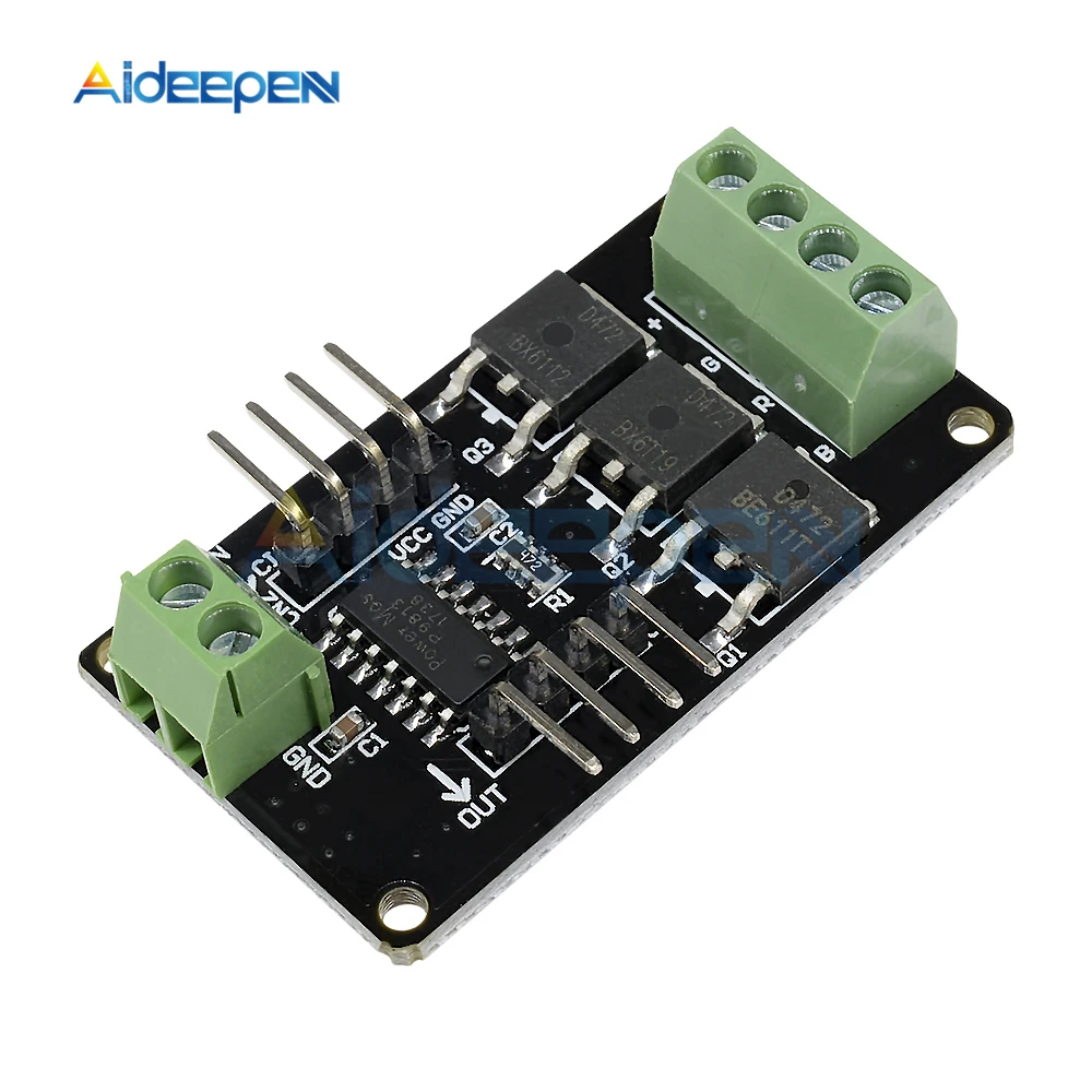 Полноцветный модуль драйвера светодиодной ленты RGB STM32 AVR 12 В DC V1.0 для системы MCU для Arduino
Полноцветный модуль драйвера светодиодной ленты RGB STM32 AVR 12 В DC V1.0 для системы MCU для Arduino