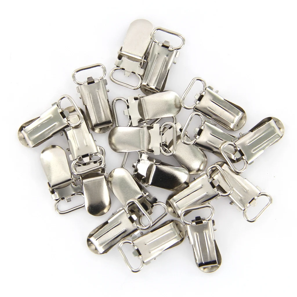 Magideal 20Pcs Webbing Hook Pacifier Suspender Clips for Making Pacifier Holders Bib Clips Toy Holder Accs Silver 11mm
Magideal 20Pcs Webbing Hook Pacifier Suspender Clips for Making Pacifier Holders Bib Clips Toy Holder Accs Silver 11mm