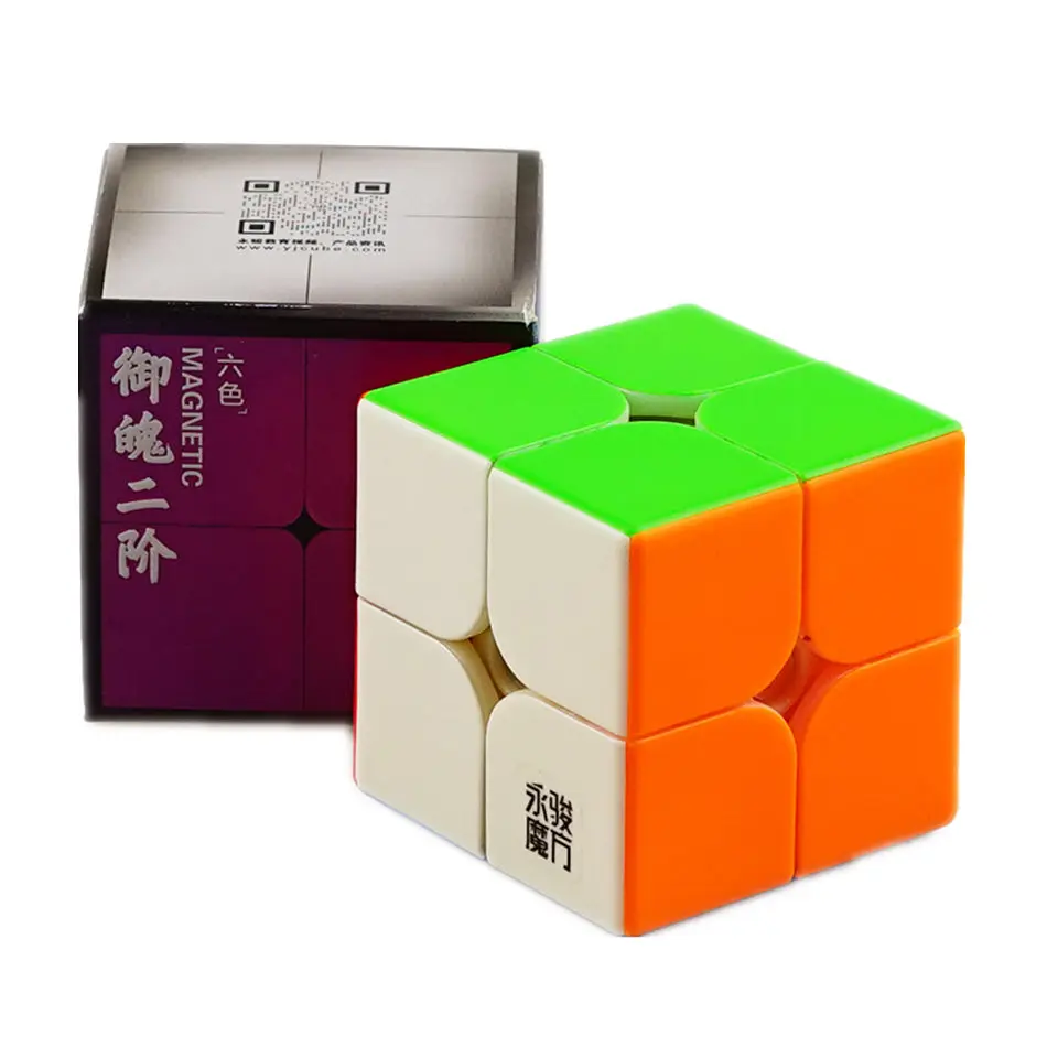 YJ 2x2 Magnetic Cube Yupo 2x2x2 Magnetic Magic Cube 2Layers Speed Cube Professional Puzzle Toys For Children Kids Gift Toy
YJ 2x2 Magnetic Cube Yupo 2x2x2 Magnetic Magic Cube 2Layers Speed Cube Professional Puzzle Toys For Children Kids Gift Toy