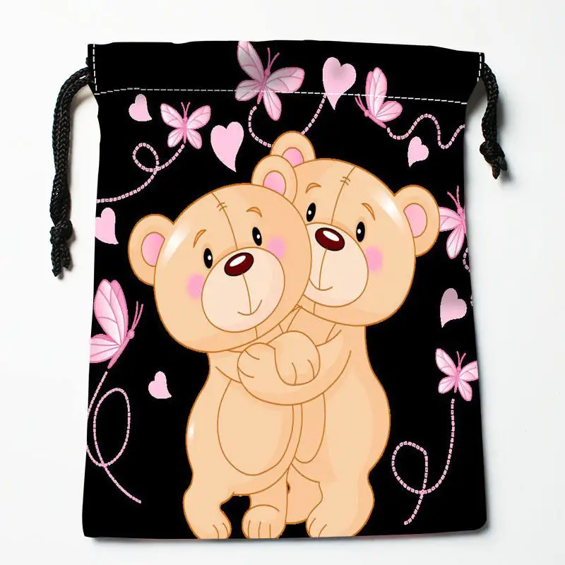 High quality Custom bear printing storage bag drawstring bag gift Satin bags 18*22cm Compression Type Bags
High quality Custom bear printing storage bag drawstring bag gift Satin bags 18*22cm Compression Type Bags