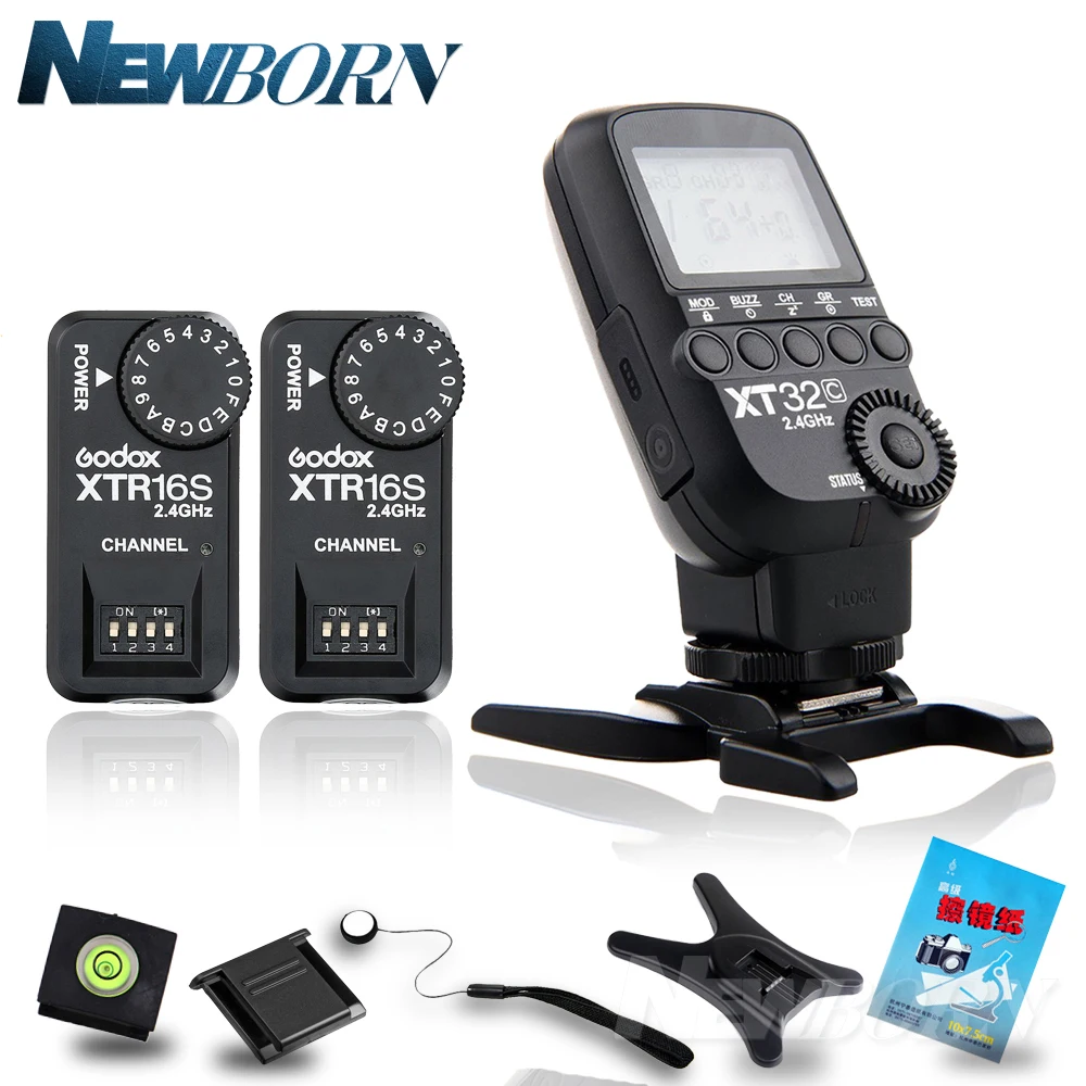 Godox XT32C 2 4G беспроводной 1/8000s высокоскоростной синхронизирующий триггер для