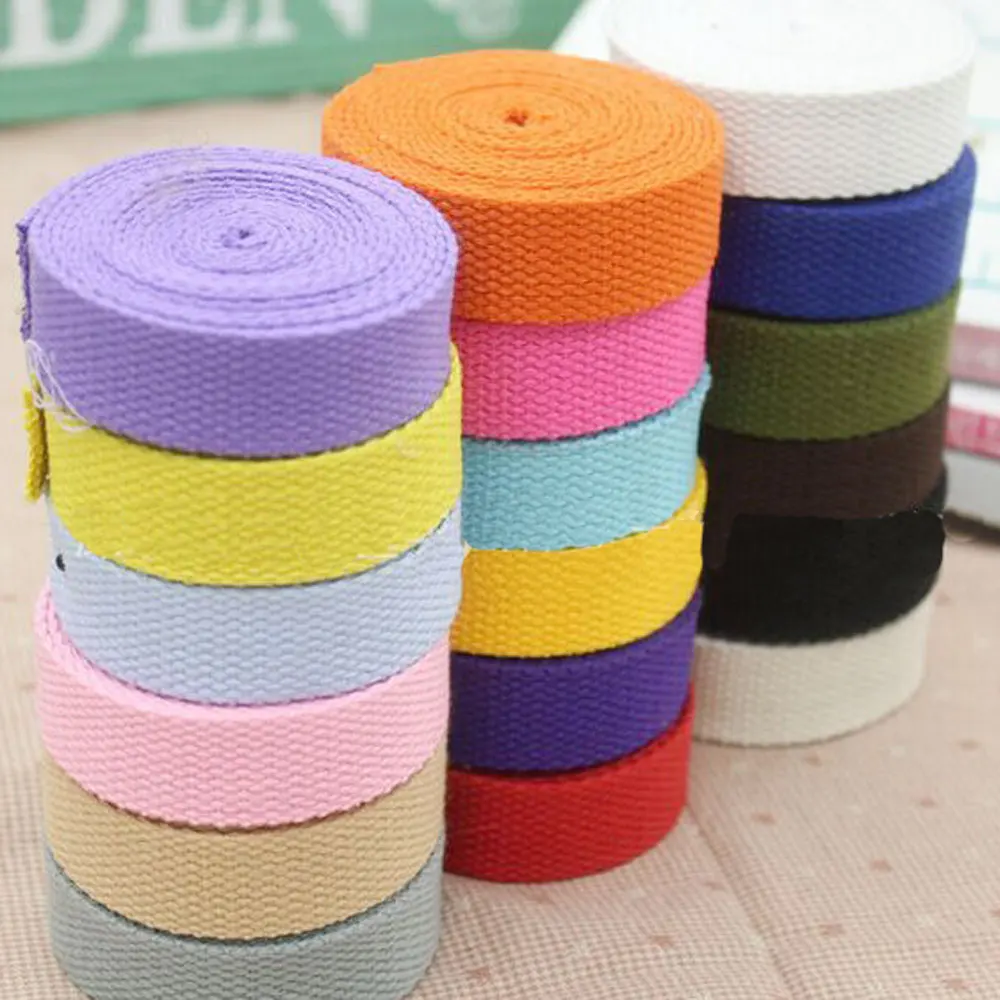 1'' 25mm 10 yards thick Canvas Ribbon Belt bag webbing lable ribbon Bias binding tape Diy craft
1'' 25mm 10 yards thick Canvas Ribbon Belt bag webbing lable ribbon Bias binding tape Diy craft