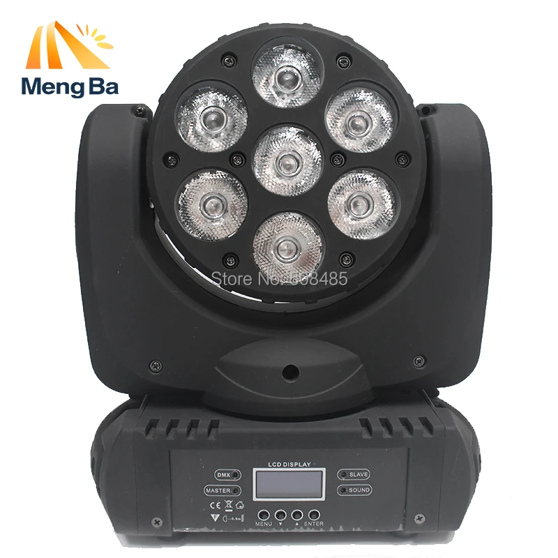 7*12w RGBW High Power Led Beam Moving Head Light 100v-240v Professional Stage Dj /Bar/Home Entertainment Lighting Effect
7*12w RGBW High Power Led Beam Moving Head Light 100v-240v Professional Stage Dj /Bar/Home Entertainment Lighting Effect