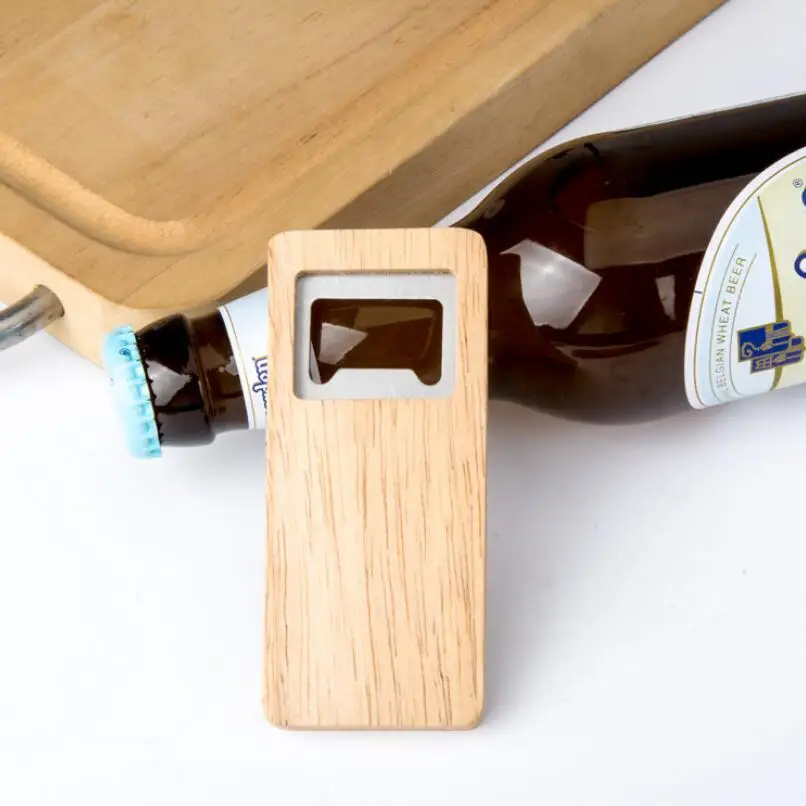 Fine Quality Beer Bottle Opener Wooden Handle Corkscrew Stainless Steel Square Openers For Gift LX6626
Fine Quality Beer Bottle Opener Wooden Handle Corkscrew Stainless Steel Square Openers For Gift LX6626