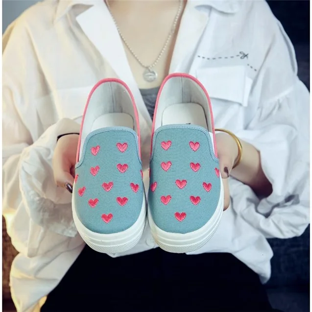 2019 Girls Canvas Shoes Women's Casual Shoes Thick-soled Students Lazy Flat Loafers Shallow Slip-on Sneakers
2019 Girls Canvas Shoes Women's Casual Shoes Thick-soled Students Lazy Flat Loafers Shallow Slip-on Sneakers