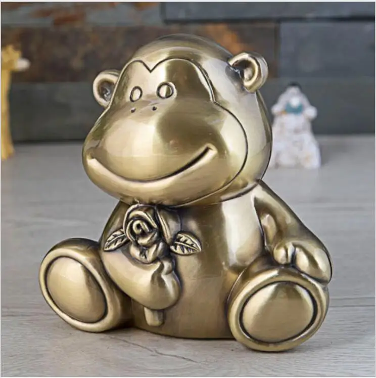 cartoon lovely monkey metal metal piggy bank euro coin holder kids money box for coin money storage money box metal PB059
cartoon lovely monkey metal metal piggy bank euro coin holder kids money box for coin money storage money box metal PB059