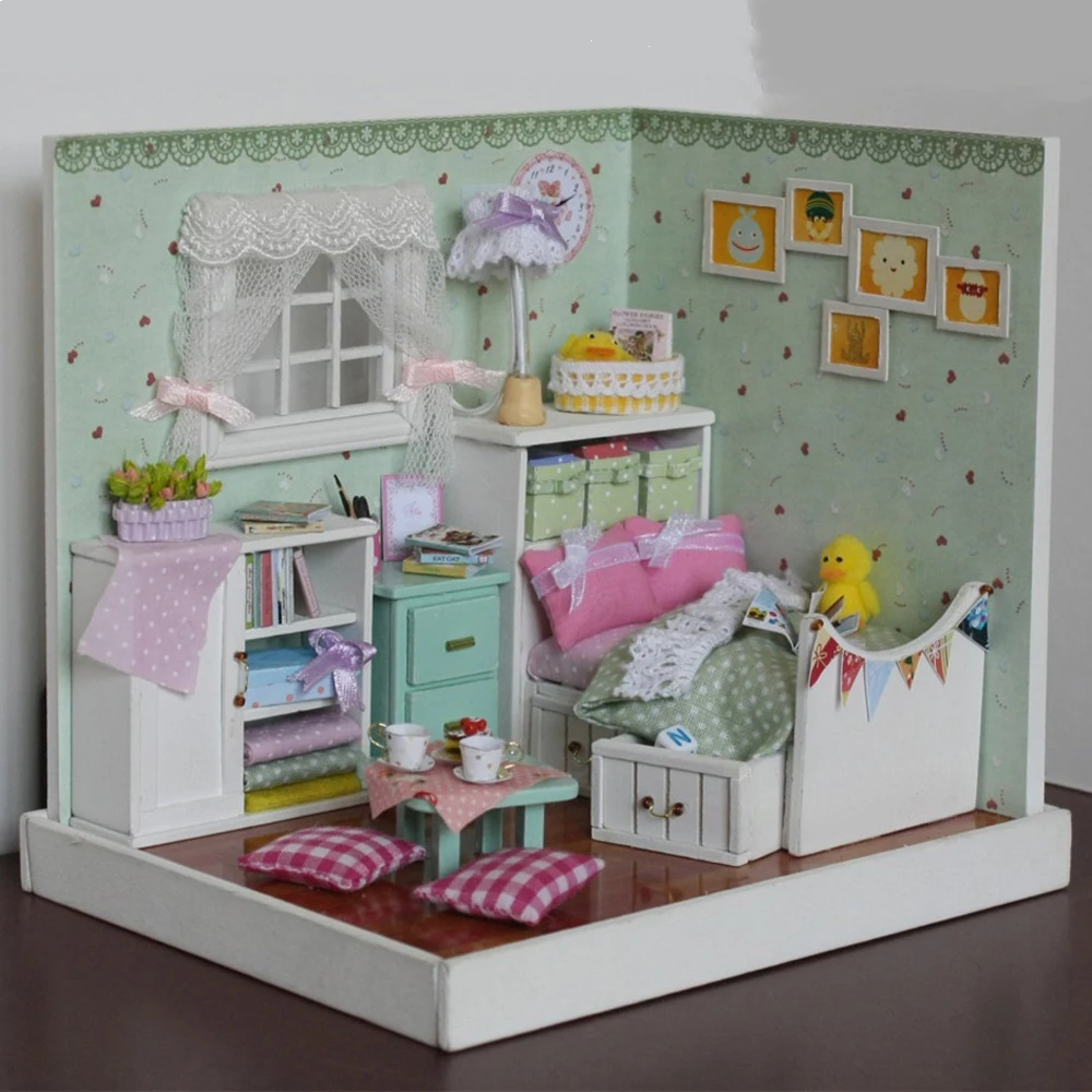 DIY dollhouse dolls house wooden assembly puzzle Toys kawaii furniture toy Pretend Play toy Household birthday Gifts for girls
DIY dollhouse dolls house wooden assembly puzzle Toys kawaii furniture toy Pretend Play toy Household birthday Gifts for girls