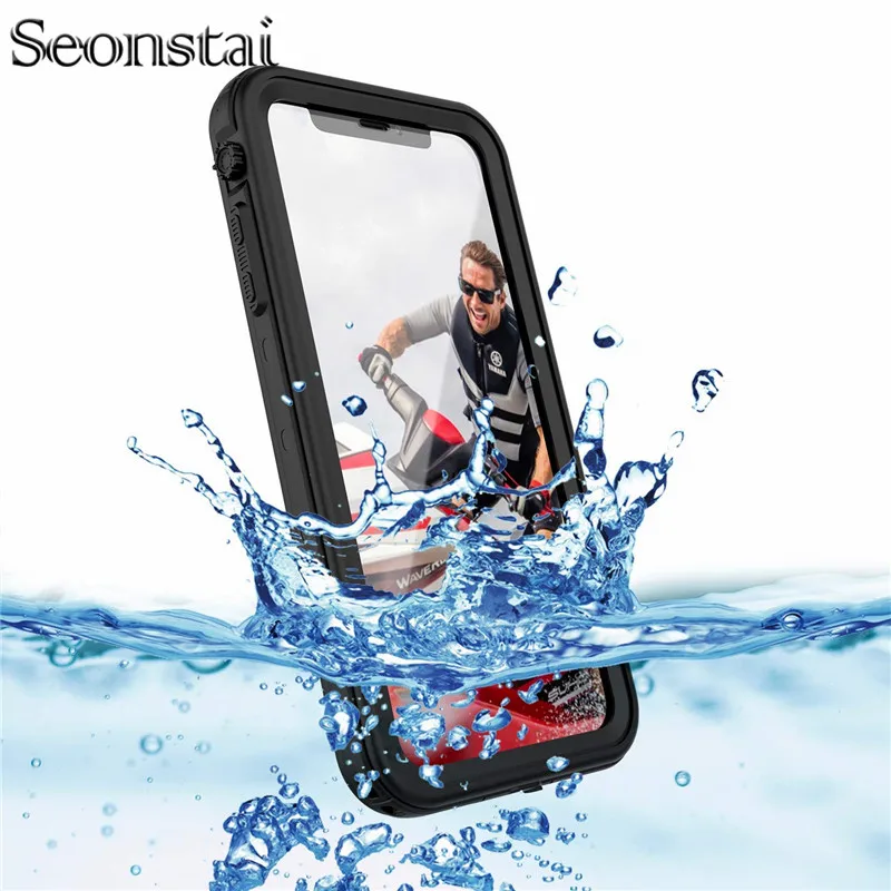 100% Real Waterproof Case for iPhone XR XS Max Shockproof Swimming Diving Cover for iPhone X Outdoor Underwater Protective Coque
100% Real Waterproof Case for iPhone XR XS Max Shockproof Swimming Diving Cover for iPhone X Outdoor Underwater Protective Coque