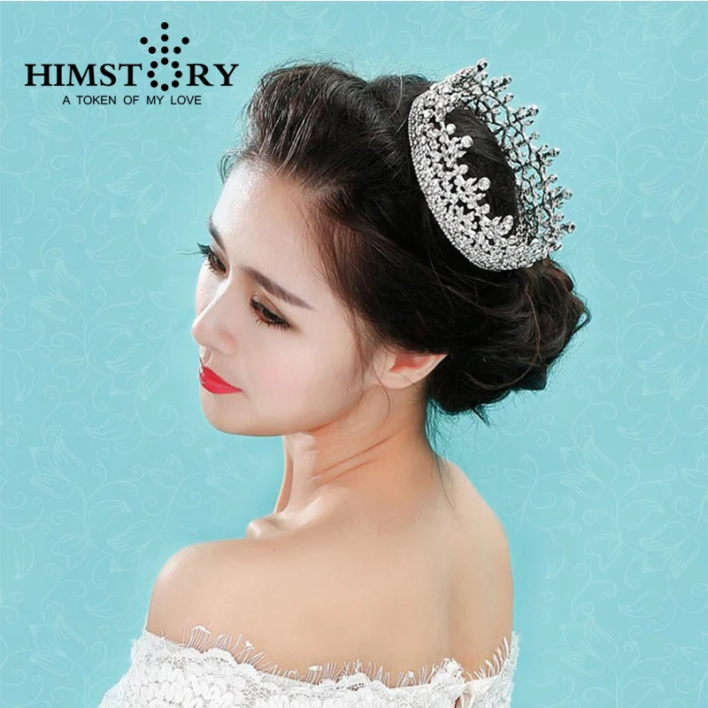 HIMSTORY High Quality Princess Large Full Circle Rhinestones Queen Pageant Crown , Prom or Wedding Party Tiara Crown
HIMSTORY High Quality Princess Large Full Circle Rhinestones Queen Pageant Crown , Prom or Wedding Party Tiara Crown