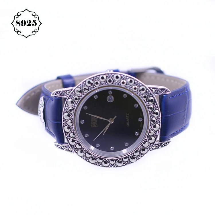 New Arrivals HF Leather Band Bracelet Watch Top Quality Real Silver Watch Real Pure Silver Bracelet Watches Real Silver Bangle
New Arrivals HF Leather Band Bracelet Watch Top Quality Real Silver Watch Real Pure Silver Bracelet Watches Real Silver Bangle