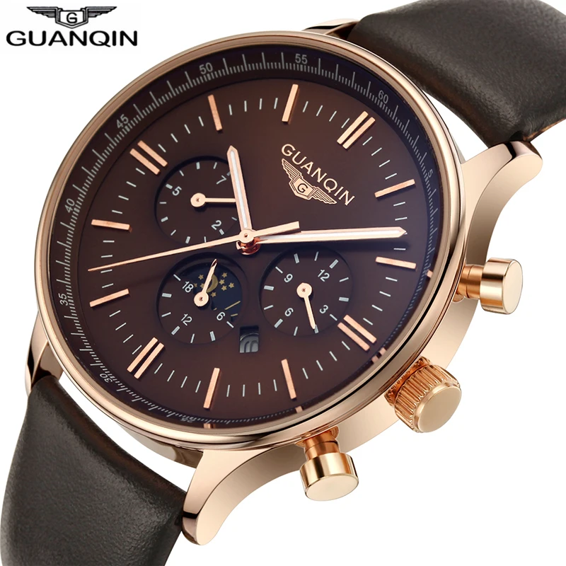 Top Brand GuanQin Fashion Mens Watches Quartz Watch men Multifunction Male Wristwatch 100m waterproof Swimming Calendar Luminous
Top Brand GuanQin Fashion Mens Watches Quartz Watch men Multifunction Male Wristwatch 100m waterproof Swimming Calendar Luminous