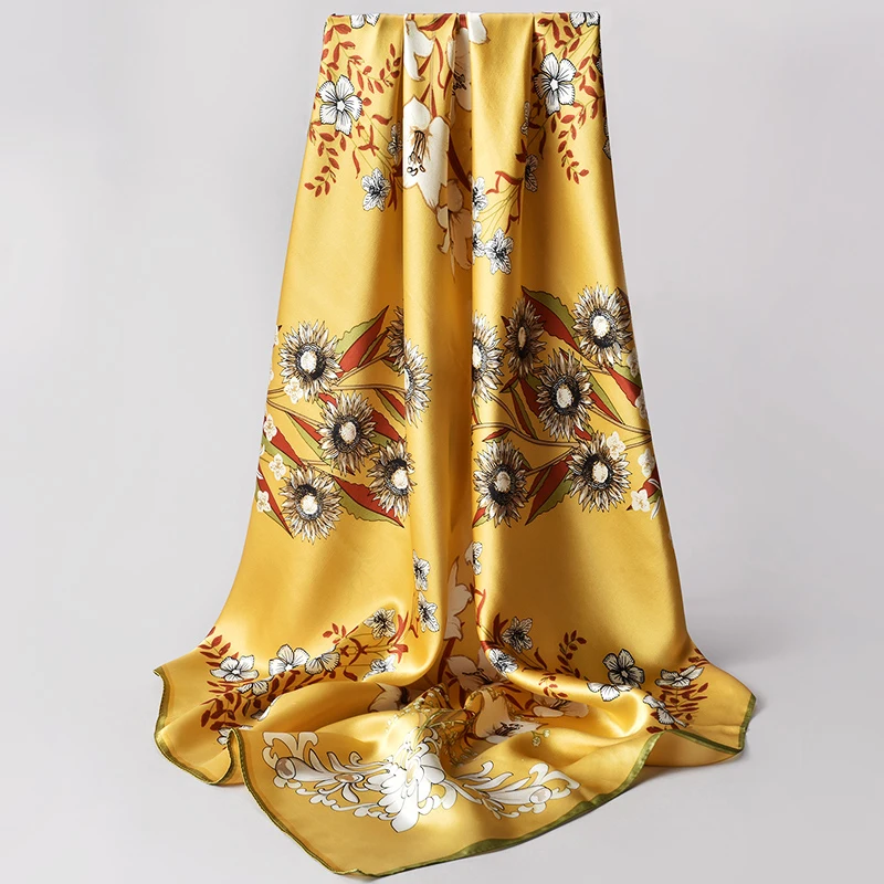 100% Silk Scarf Women All-Match Bandana Scarf 88*88cm Square Silk Scarf Silk Shawls and Wraps for Ladies Multifunction Hijabs
100% Silk Scarf Women All-Match Bandana Scarf 88*88cm Square Silk Scarf Silk Shawls and Wraps for Ladies Multifunction Hijabs