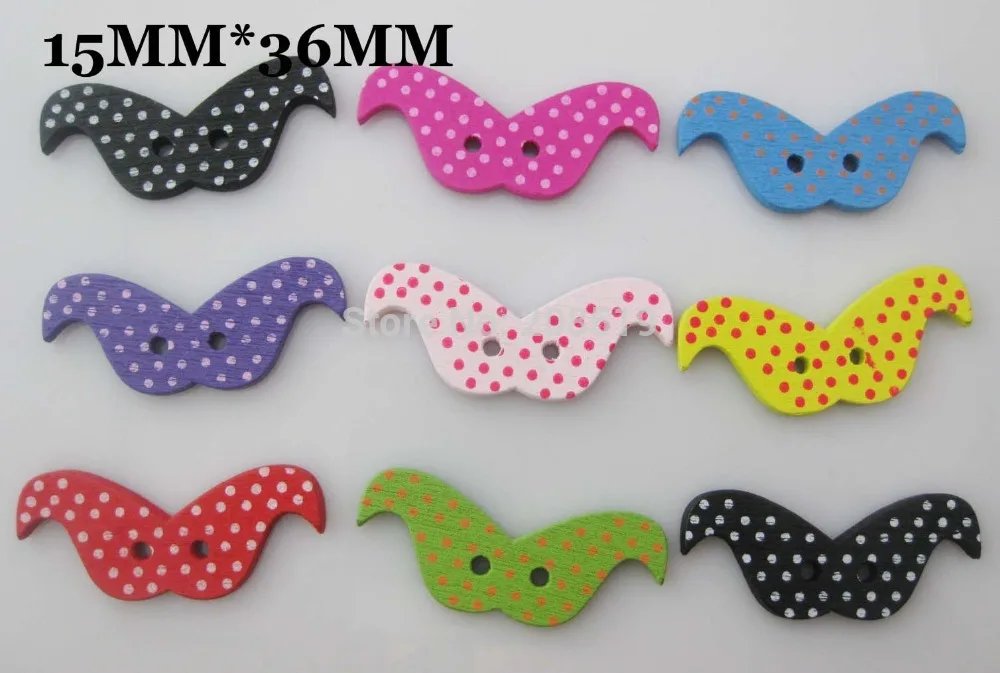 WBNLLV 36mm*15mm Moustache buttons for craft 150Pcs mixed 2 hole Flat back button scrapbooking
WBNLLV 36mm*15mm Moustache buttons for craft 150Pcs mixed 2 hole Flat back button scrapbooking