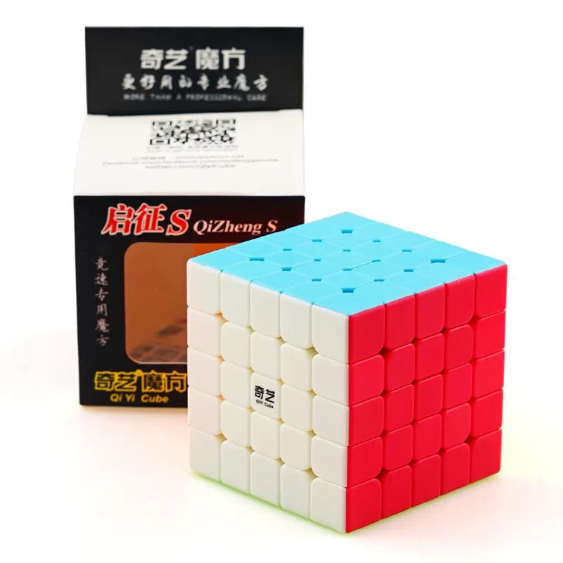 QiYi QiZheng S 5x5x5 Magic Cube 62*62*62mm Professional Competition Speed Cube Educational Puzzle Cube Toy for Children Beginner
QiYi QiZheng S 5x5x5 Magic Cube 62*62*62mm Professional Competition Speed Cube Educational Puzzle Cube Toy for Children Beginner