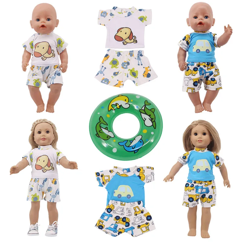 Cute Style Short Sleeve Fit 18 Inch American 43cm Baby Doll Clothes Accessories, The Best Christmas Gift For Children
Cute Style Short Sleeve Fit 18 Inch American 43cm Baby Doll Clothes Accessories, The Best Christmas Gift For Children