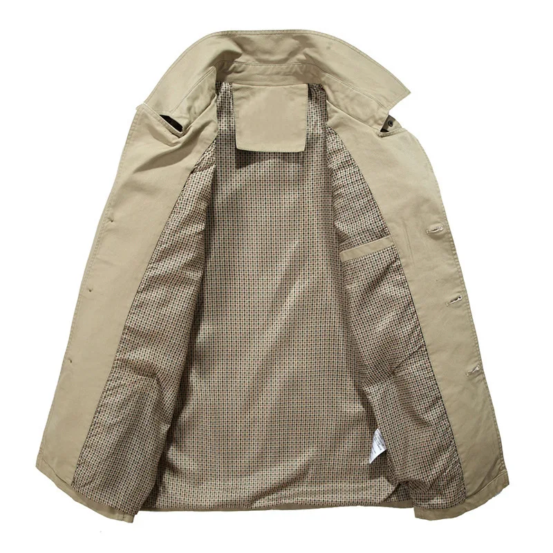 2019 Autumn Men's Cotton Jackets Coats Male Windbreaker Korean Casual Loose Mid Tops Outwears Man Business Casual Jackets Coats
2019 Autumn Men's Cotton Jackets Coats Male Windbreaker Korean Casual Loose Mid Tops Outwears Man Business Casual Jackets Coats