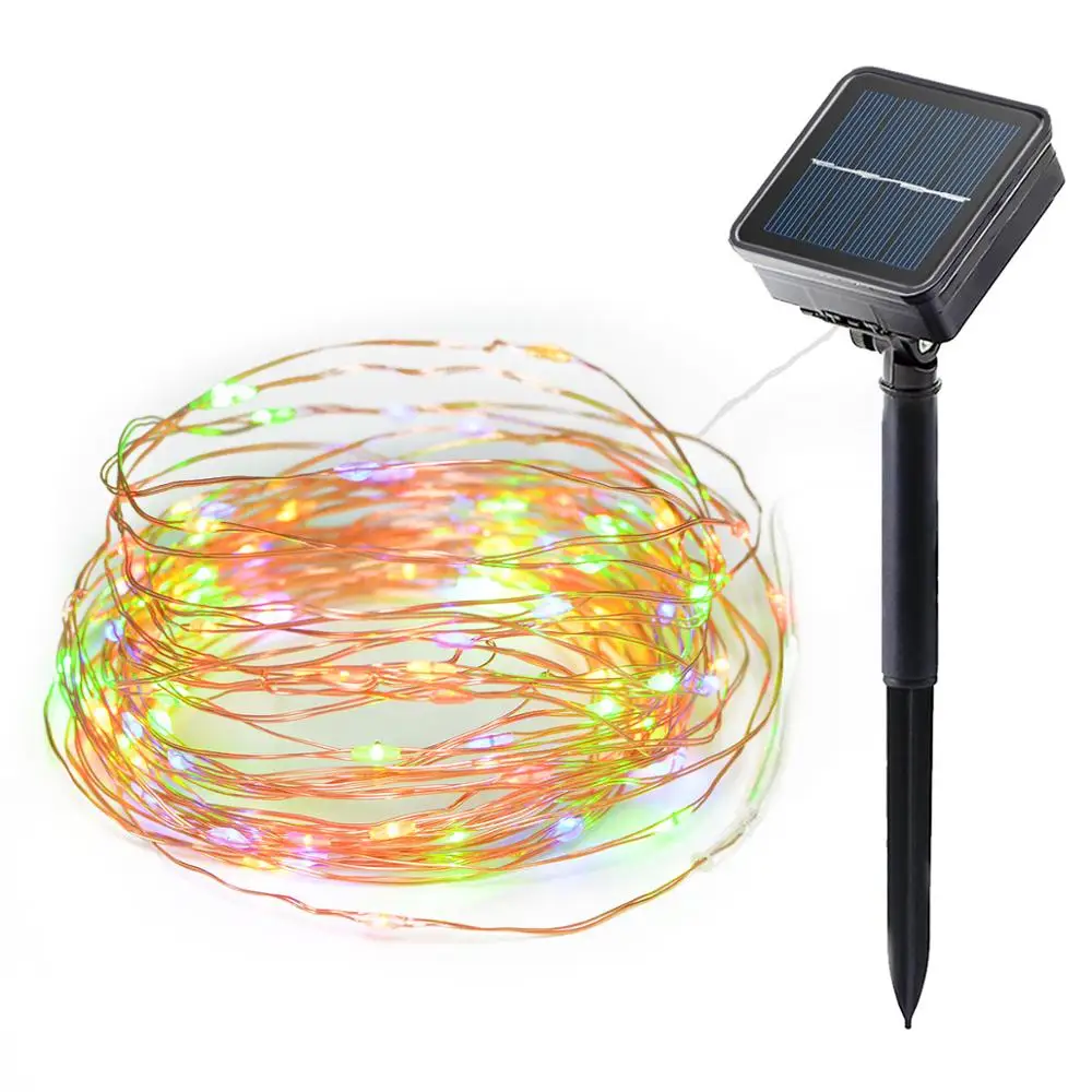 Upgraded Solar Powered String Lights, 100 LED Copper Wire Lights, Fairy Lights, Indoor Outdoor Waterproof Solar Decoration Light
Upgraded Solar Powered String Lights, 100 LED Copper Wire Lights, Fairy Lights, Indoor Outdoor Waterproof Solar Decoration Light