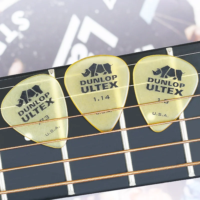 1 pc Dunlop Ultex Standard Guitar Picks Plectrum Mediator 0.6mm/0.73mm/1.0mm/1.14mm Bass Mediator Acoustic Electric Guitar Picks
1 pc Dunlop Ultex Standard Guitar Picks Plectrum Mediator 0.6mm/0.73mm/1.0mm/1.14mm Bass Mediator Acoustic Electric Guitar Picks