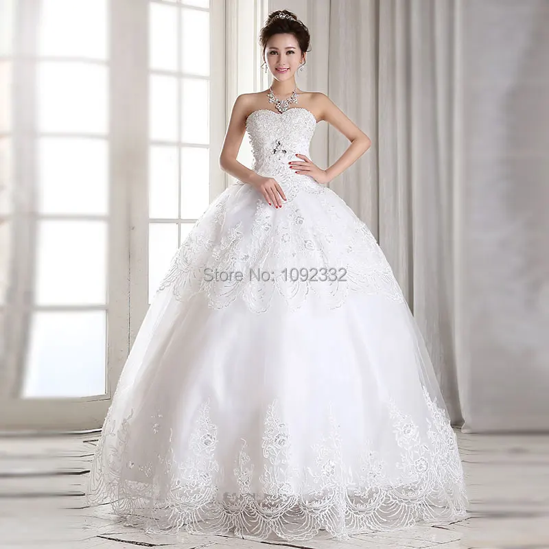 s Stock 2016 New Plus size women Tube top bridal gown wedding dress vintage rhinestone wedding dress fashion sexy
s Stock 2016 New Plus size women Tube top bridal gown wedding dress vintage rhinestone wedding dress fashion sexy