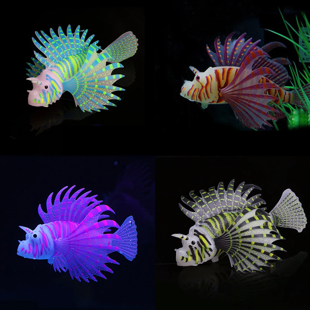 Landscaping Aquarium Decor Fluorescent Simulation Glow Lion Fish Tropical Fish Tank Ornamental
Landscaping Aquarium Decor Fluorescent Simulation Glow Lion Fish Tropical Fish Tank Ornamental