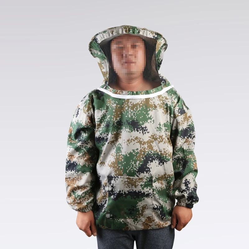 1PCS Half set head desert camouflage anti bee suit wear protective clothing to prevent bee clothing wholesale code for the bees
1PCS Half set head desert camouflage anti bee suit wear protective clothing to prevent bee clothing wholesale code for the bees