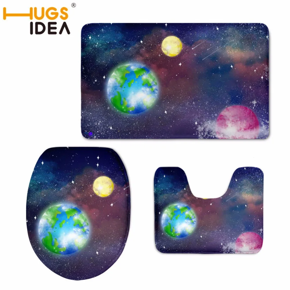 HUGSIDEA Moon Star Design 3pc Set Christmas Toilet Seat Cover Lid Bathroom Warmer Toilet Closes tool Seat Cover for Christmas
HUGSIDEA Moon Star Design 3pc Set Christmas Toilet Seat Cover Lid Bathroom Warmer Toilet Closes tool Seat Cover for Christmas