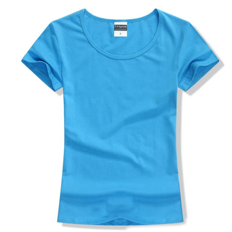 2020 New Fashion Women t-shirt Brand tee tops Short Sleeve Cotton tops for women clothing solid O-neck t shirt,Free shipping
2020 New Fashion Women t-shirt Brand tee tops Short Sleeve Cotton tops for women clothing solid O-neck t shirt,Free shipping