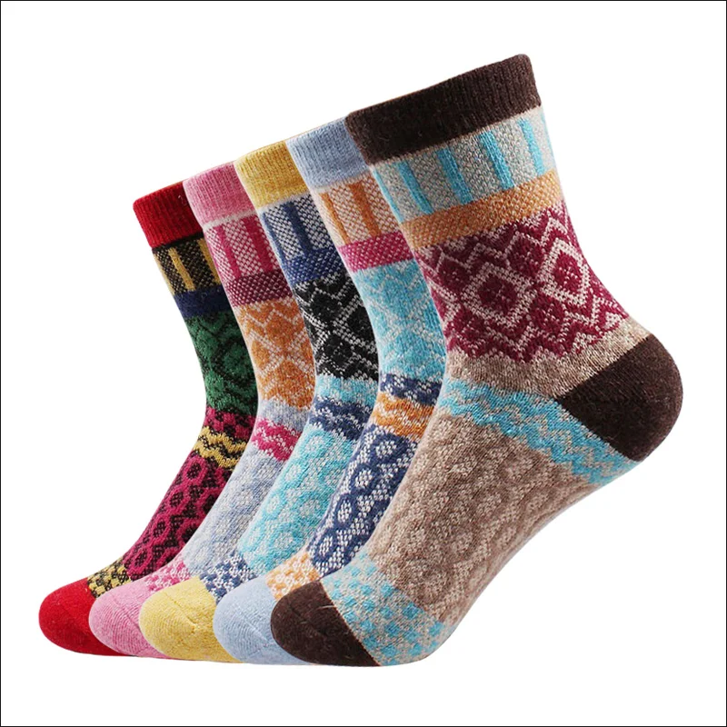 Hot Winter Thicken Wool Women Socks Warm Thermal Cashmere Rabbit Socks Female Candy Color Girl Casual 5 Pairs
Hot Winter Thicken Wool Women Socks Warm Thermal Cashmere Rabbit Socks Female Candy Color Girl Casual 5 Pairs